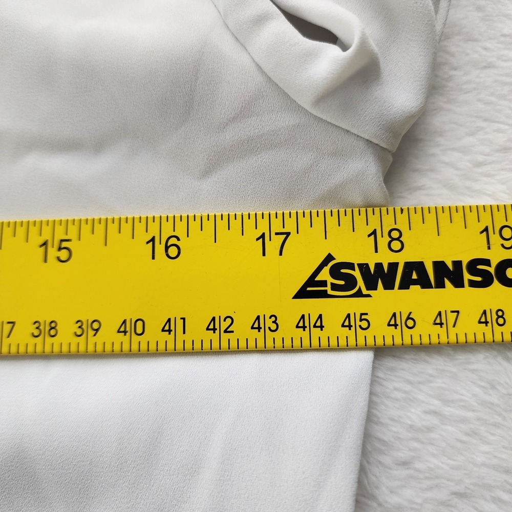 Babiton Aritzia Blouse Womens XS Lightweight Formal Shirt Collared Office‎ Work - Picture 11 of 12